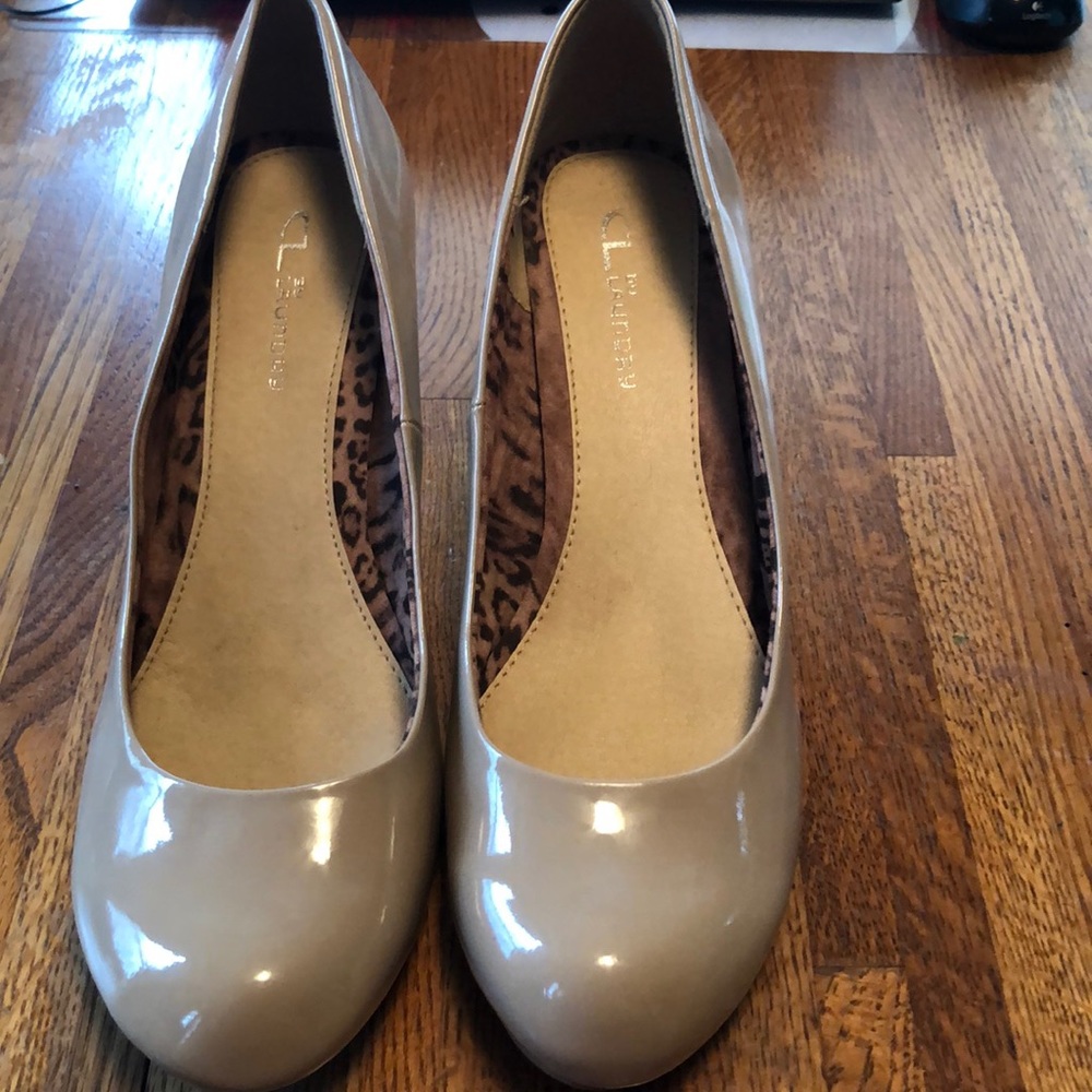 Nude small heels